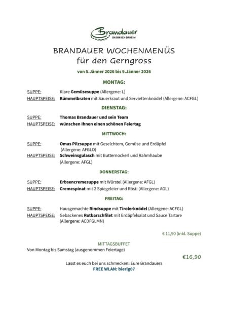 KW2 Wochenmenue Brandauer Gerngross