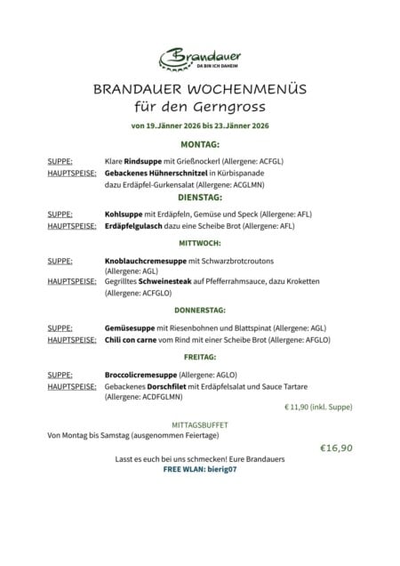 KW 4 Wochenmenüs Brandauer Gerngross barrierefreie 19.01-23.01.2026