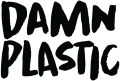 Damn Plastic Logo in black
