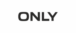 Logo from ONLY – black lettering and white background
