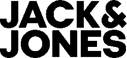 LOGO Jack&Jones in schwarzer Schrift